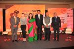 Karisma Kapoor and Anil Kumble promoting NDTV